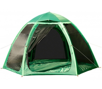Летняя палатка-шатер ЛОТОС 5 Опен Эйр (1 вход; стеклокомпозитный каркас), фото 2