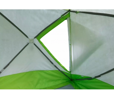 Зимняя палатка ЛОТОС Куб 3 Классик Термо (утепленный тент; стеклокомпозитный каркас), фото 4
