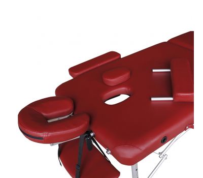 Массажный стол DFC NIRVANA Elegant Luxe (красный), фото 4