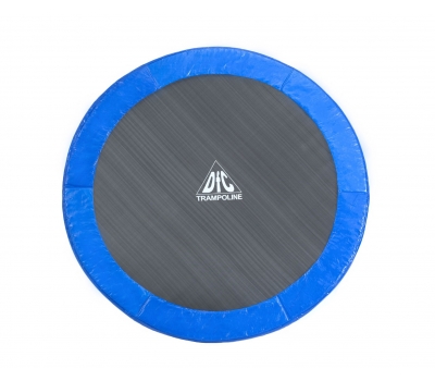 Батут DFC Trampoline Fitness с сеткой 12ft (365 см) синий, фото 2