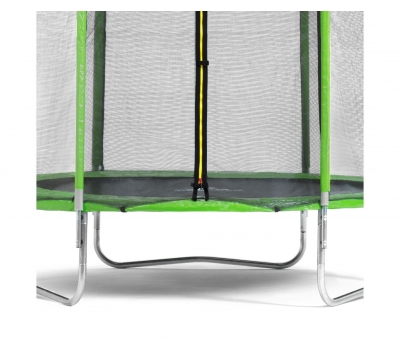 Батут DFC Trampoline Fitness с сеткой 14ft (426 см) зеленый, фото 6