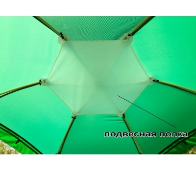 Летняя палатка-шатер ЛОТОС 5 Опен Эйр (1 вход; стеклокомпозитный каркас), фото 8