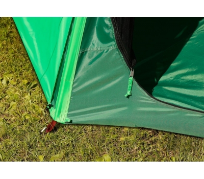 Летняя палатка-шатер ЛОТОС 5 Опен Эйр (1 вход; стеклокомпозитный каркас), фото 7