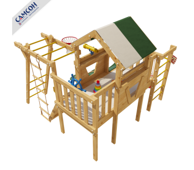 Детская игровая кровать-чердак ПАТРИК Самсон, фото 3