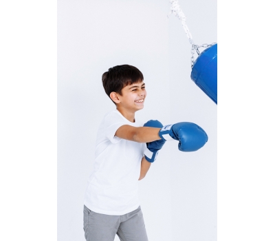 Перчатки боксерские для детей 10-12 лет (8 унций) Romana ДМФ-МК-01.70.05, фото 3