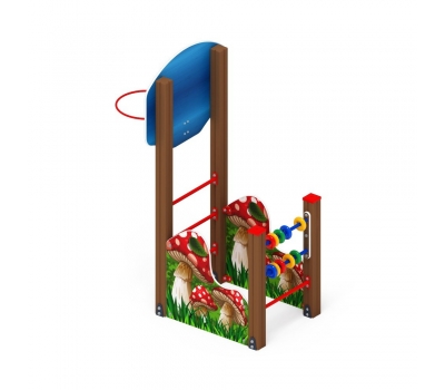 Детская площадка Спортивная серия для младшего возраста МУХОМОРЧИК 1 СК 1.01.07-01, фото 2