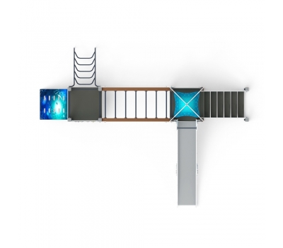 МОРСКОЙ детский игровой комплекс ДИК 2.17.09-01 (H=1500), фото 4
