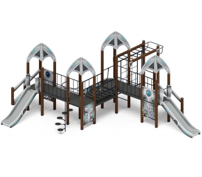 КОСМОПОРТ детский игровой комплекс ДИК 2.14.07-11 (H=1200)