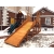 Зимняя деревянная горка IgraGrad Snow Fox Start, скат 4 м, фото 6