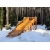 Зимняя деревянная горка Snow Fox, скат 8 м, фото 11