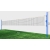 Сетка волейбольная, нить D=3 мм, ПВХ трос D=6 мм с универсальными стойками (03.501), фото 1