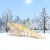 Зимняя горка IgraGrad Snow Fox, скат 10 м, без окраски
