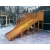 Зимняя деревянная горка Snow Fox, скат 4 м, фото 16