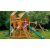 Детская деревянная игровая площадка ГОРЕЦ с высоким двухуровневым фортом, фото 3
