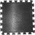Коврик резиновый 400 х 400 х 20 мм чёрный, фото 2
