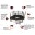 Батут UNIX line 12 ft Black&amp;Brown (inside), фото 3