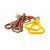 Гимнастические кольца на веревках (цвет: желтый), фото 2