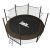 Батут UNIX line 12 ft Black&amp;Brown (inside), фото 2