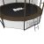Батут UNIX line 12 ft Black&amp;Brown (inside), фото 5
