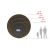 Батут UNIX line 12 ft Black&amp;Brown (inside), фото 19