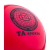 Мяч для художественной гимнастики RGB-101, 19 см, красный, фото 2