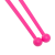 Булавы для художественной гимнастики У714, 35 см, розовые, фото 3