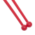 Булавы для художественной гимнастики У714, 35 см, красные, фото 3