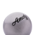 Мяч для художественной гимнастики AGB-102 15 см, серый, с блестками, фото 2