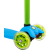Самокат 3-колесный Snappy 3D, 120/80 мм, синий/зеленый, фото 3