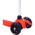 Самокат 3-колесный Zippy 3D, 120/80 мм, красный, фото 3