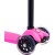 Самокат 3-колесный Snappy 3D, 120/80 мм, розовый, фото 4