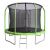 Батут Bondy Sport 12 ft 3,66 м с сеткой и лестницей (зеленый), фото 1
