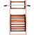 Шведская стенка Kampfer Wooden Ladder Maxi Ceiling (№3 Классический Высота 3 м), фото 9