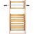 Шведская стенка Kampfer Wooden ladder Maxi Wall (№1 Натуральный Высота 3 м белый), фото 9