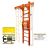 Шведская стенка Kampfer Wooden Ladder Maxi Ceiling (№4 Вишневый Стандарт), фото 8