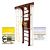 Шведская стенка Kampfer Wooden ladder Maxi Wall (№5 Шоколадный Стандарт белый), фото 8