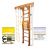 Шведская стенка Kampfer Wooden ladder Maxi Wall (№2 Ореховый Стандарт белый), фото 8