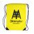 Спортивный мешок Kampfer Bag (Желтый/Черный), фото 5
