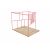 ДСК Ранний старт люкс полная комплектация цветной (розовый), фото 15