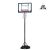 Мобильная баскетбольная стойка DFC KIDS4 80x58cm (полиэтилен), фото 2