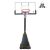 Баскетбольная мобильная стойка DFC STAND50P 127x80cm поликарбонат винт. рег-ка, фото 2