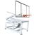 Баскетбольная мобильная стойка DFC STAND72G 180x105CM стекло (семь коробов), фото 5