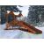 Зимняя деревянная горка Snow Fox Макси, скат 10 м, фото 10
