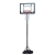 Мобильная баскетбольная стойка DFC KIDS4 80x58cm (полиэтилен), фото 1