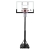 Баскетбольная мобильная стойка DFC STAND48P 120x80cm поликарбонат, фото 1