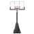 Баскетбольная мобильная стойка DFC STAND50P 127x80cm поликарбонат винт. рег-ка, фото 1
