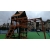 Детская деревянная игровая площадка РАССВЕТ ТРИХАУЗ С РУКОХОДОМ, фото 5