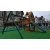 Детская деревянная игровая площадка РАССВЕТ ТРИХАУЗ С РУКОХОДОМ, фото 7