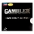 Накладка на ракетку для настольного тенниса GAMBLER Volt m hard 2,1 black