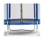 Батут DFC Trampoline Fitness с сеткой 10ft (304 см) синий, фото 6